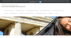 Desktop Screenshot of 450-euro-job.org
